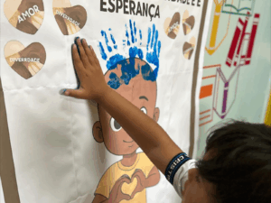 Atividade interativa faz alunos do 1° e 3º ano refletir sobre o Dia da Consciência Negra